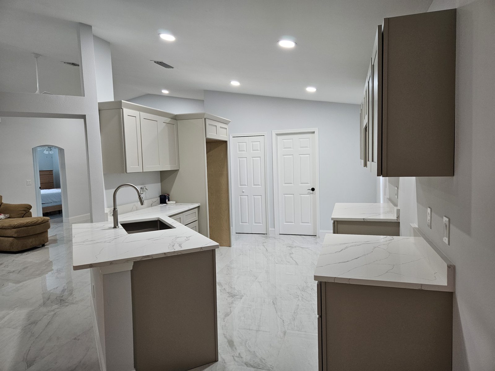 Kitchen island and cabinetry, Vero Beach